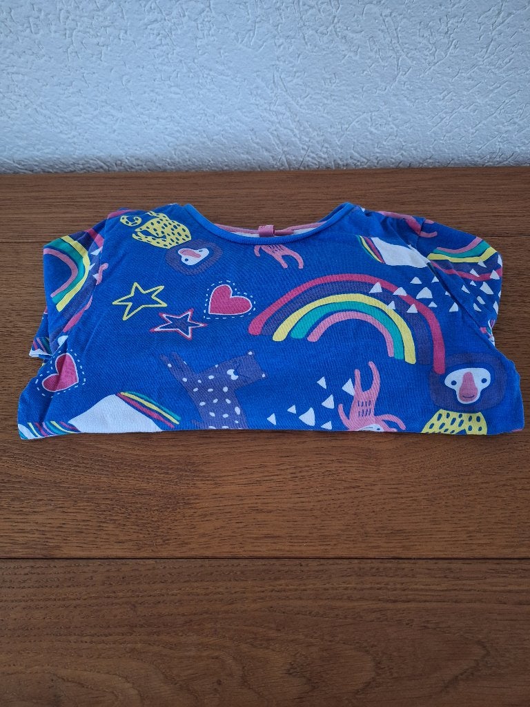 Pyama unicorn maat 128/134, Ophalen, Zo goed als nieuw, Meisje, Nacht- of Onderkleding