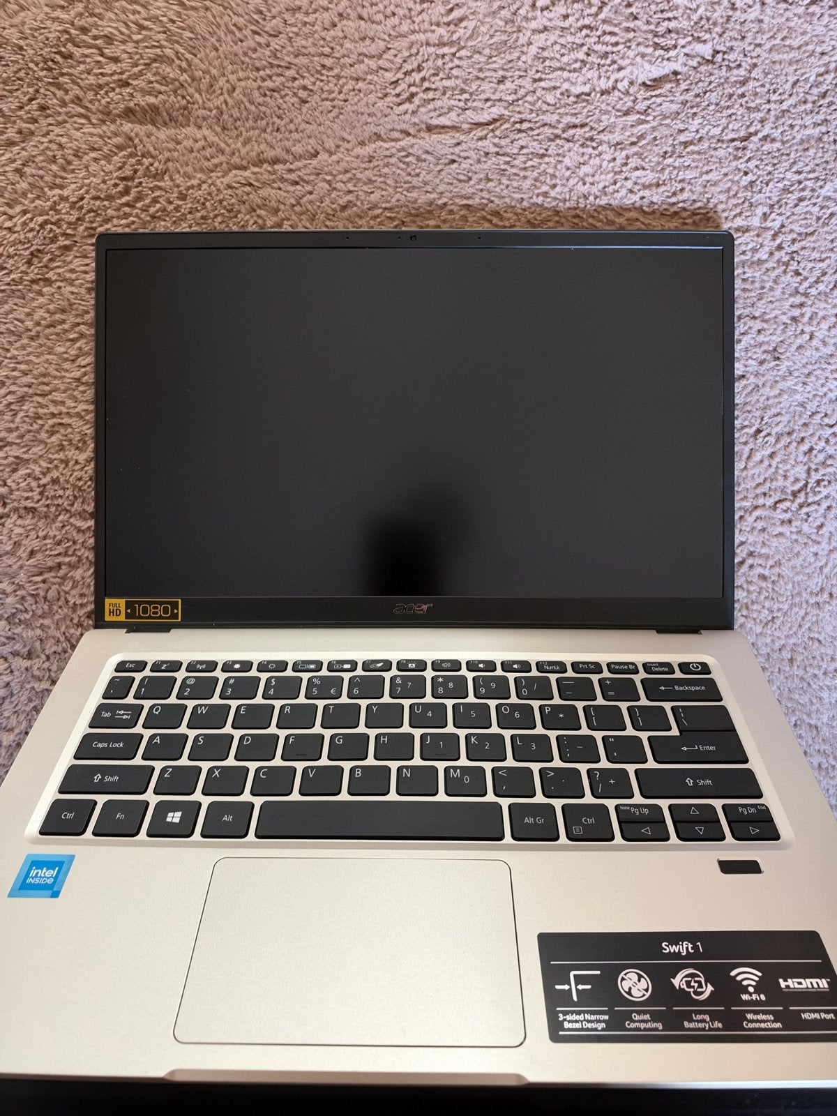 Acer Swift 1 SF114-33 - 14 inch Full HD laptop, Ophalen, Gebruikt, Qwerty, Minder dan 2 Ghz
