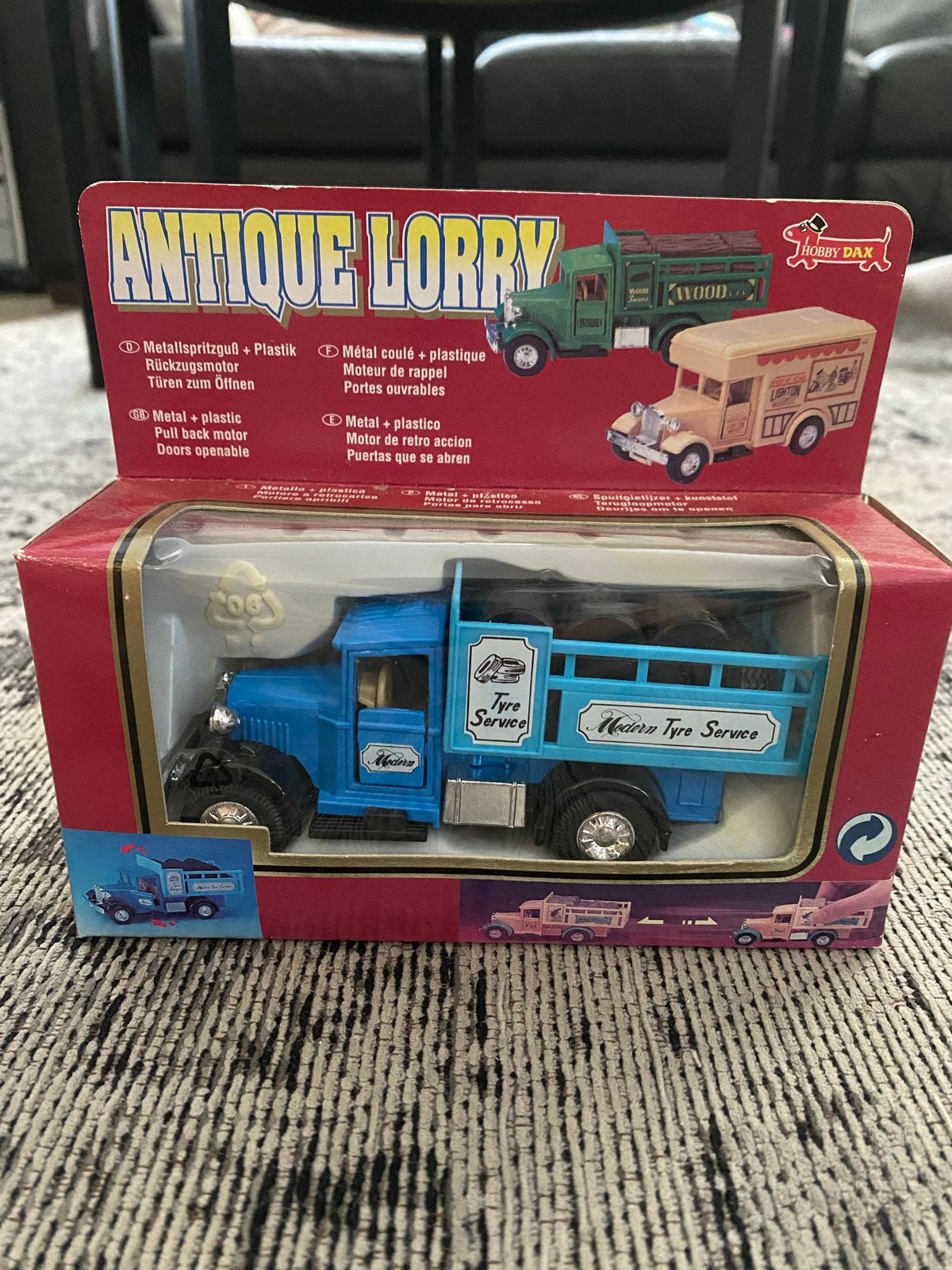 Hobby Dax Antique Lorry - Metalen Speelgoedtruck, Overige merken, 1:32 tot 1:50, Nieuw, Ophalen of Verzenden