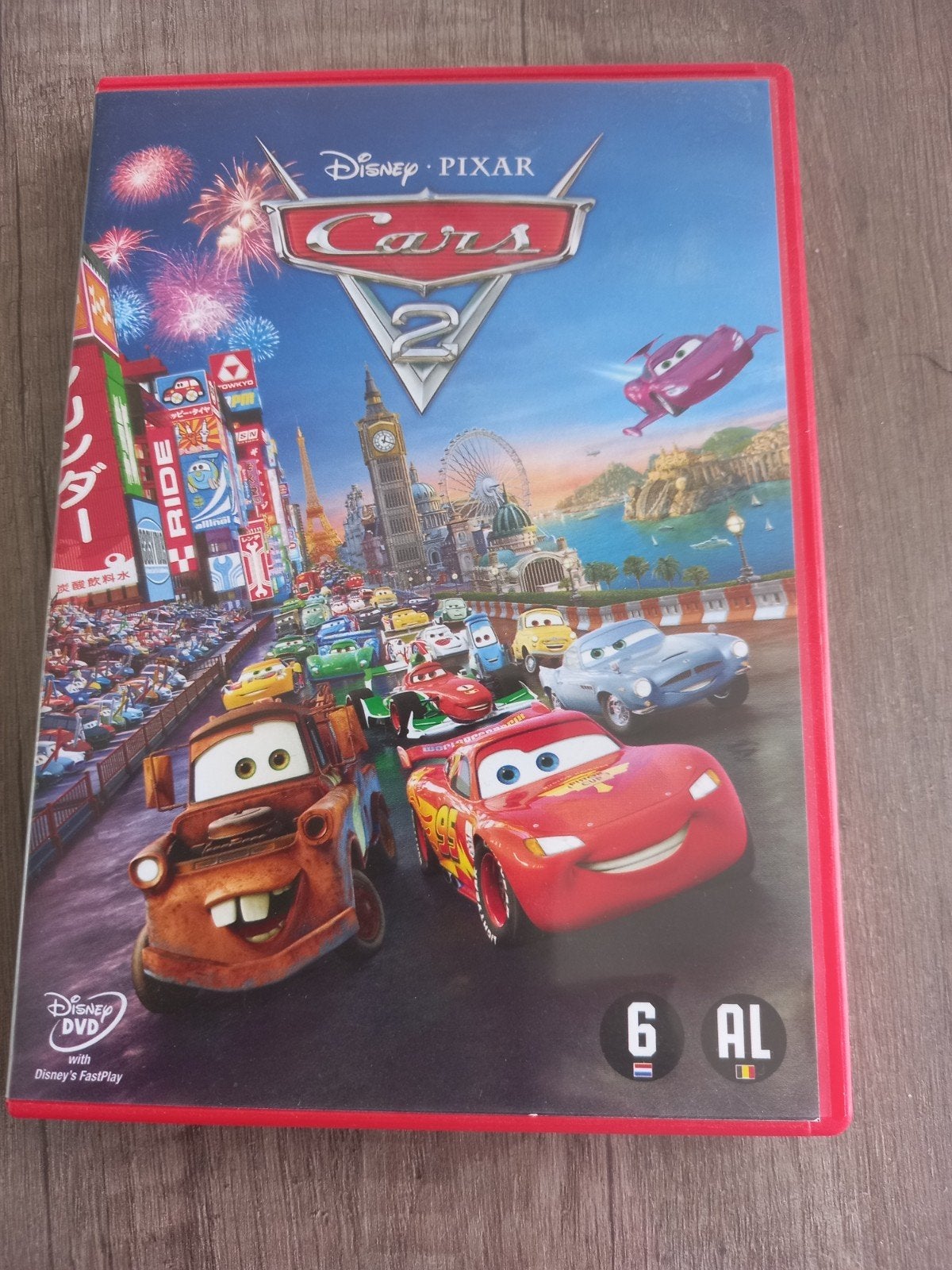 Disney pixar - Cars 2, Europees, Gebruikt, Tekenfilm, Nederlands