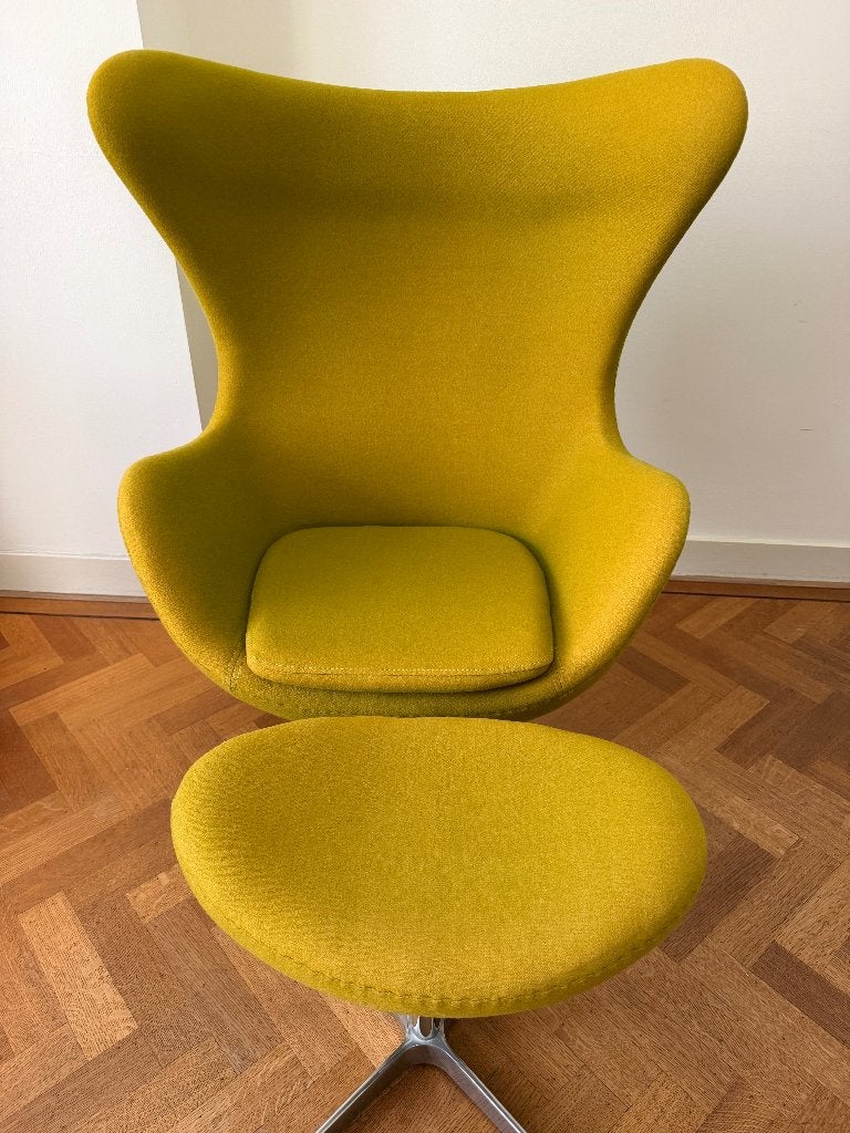 Design stoel - Egg chair, Ophalen, Gebruikt, Jaren 50/60 design, Overige kleuren