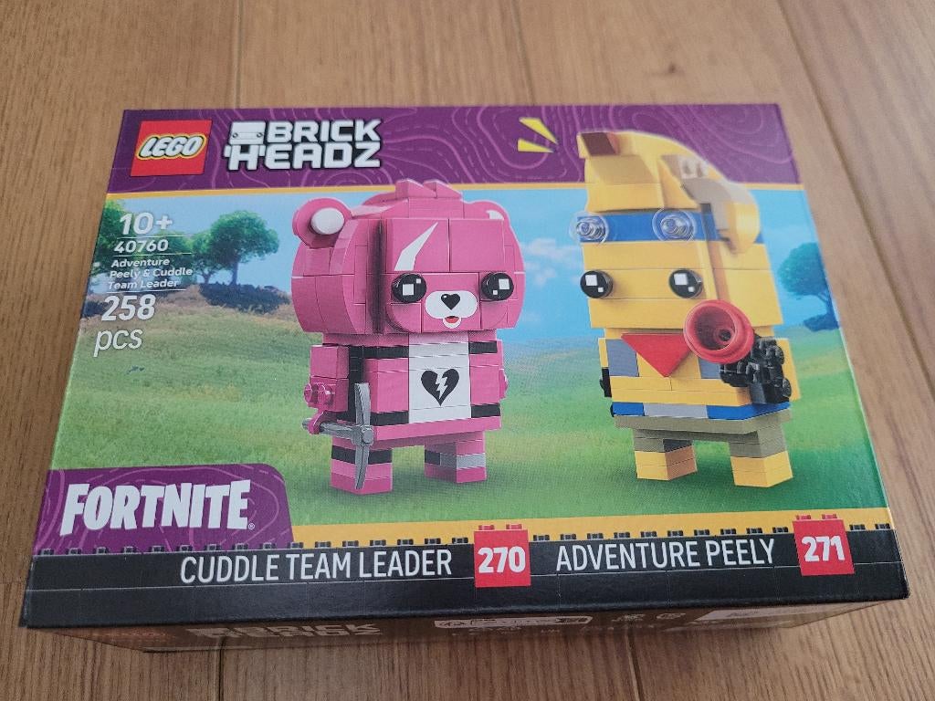 Lego BrickHeadz Adventure Peely en Cuddle Team Leader 40760, BrickHeadz, Lego, Nieuw, Ophalen of Verzenden