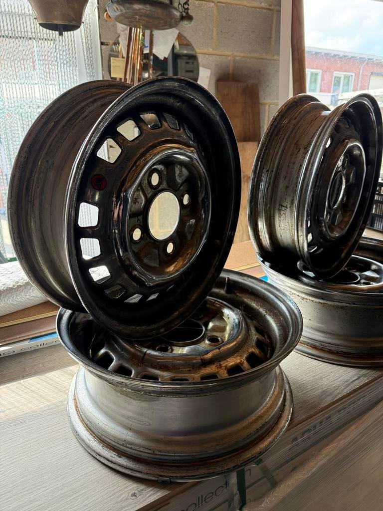 Mangels velg  (4,5 x 15) velgen, Ophalen, Gebruikt