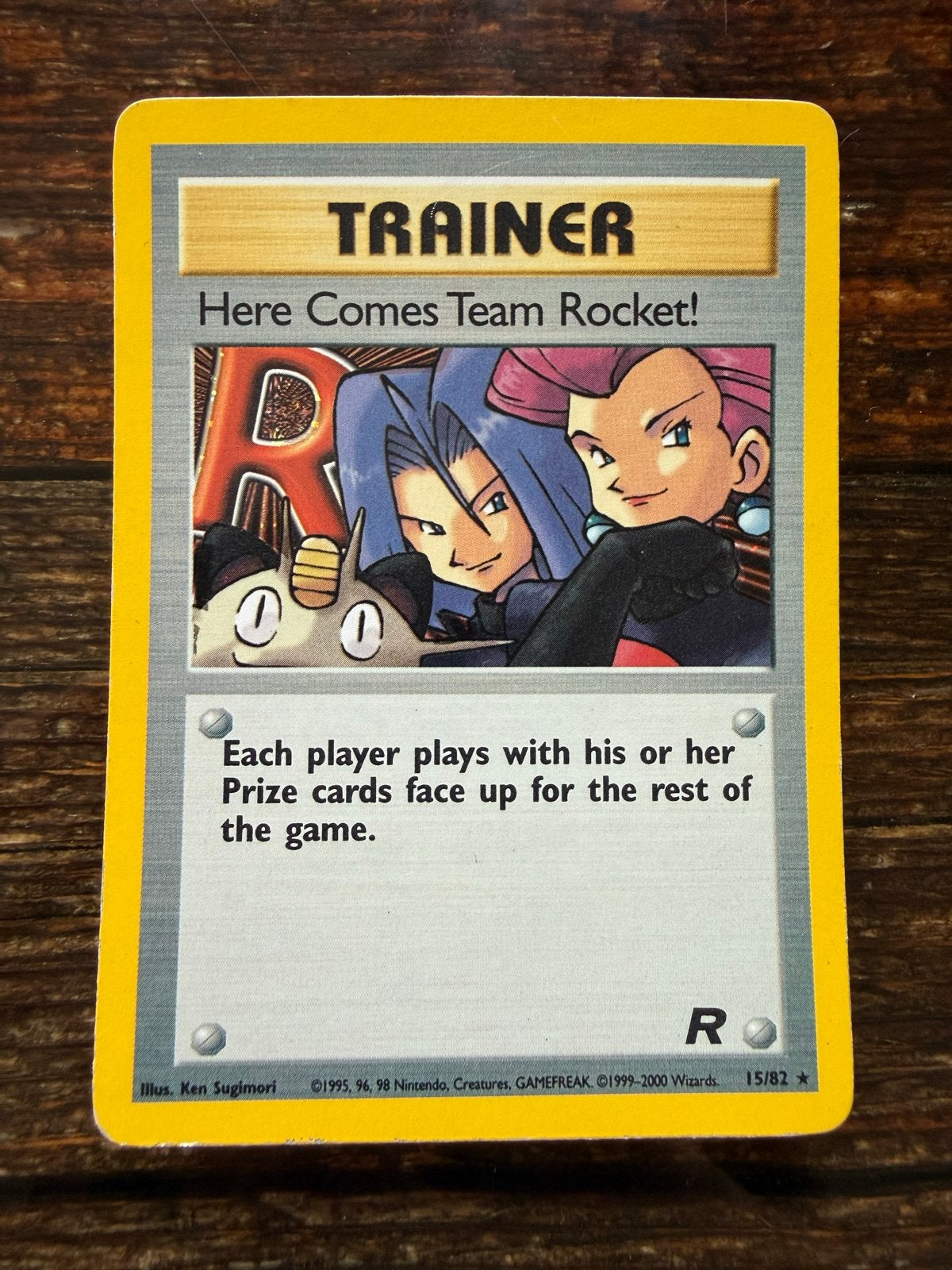 Pokémon Trainer Kaart: Here Comes Team Rocket! (15/82), Hobby en Vrije tijd, Verzamelkaartspellen | Pokémon, Ophalen of Verzenden
