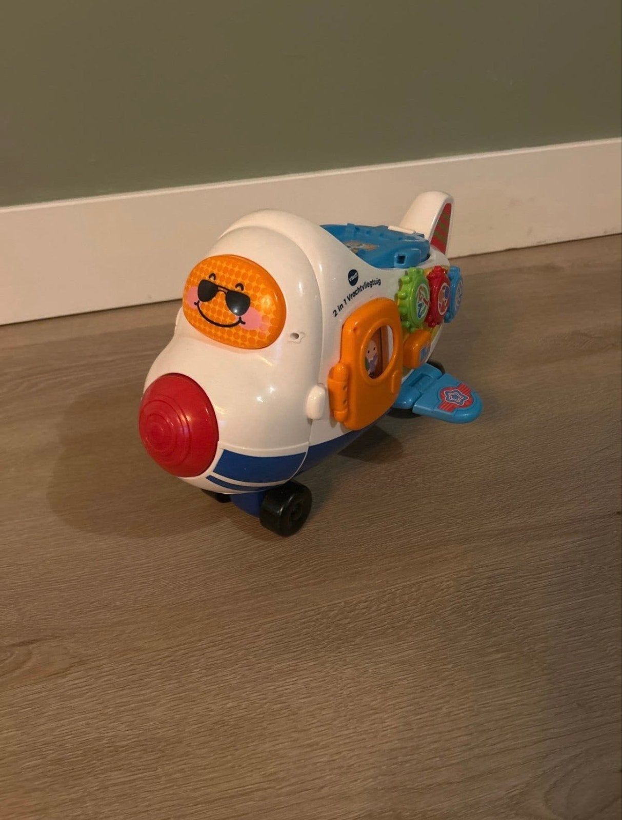 VTech 2-in-1 Vliegtuig en Garage Speelset, Ophalen, Gebruikt