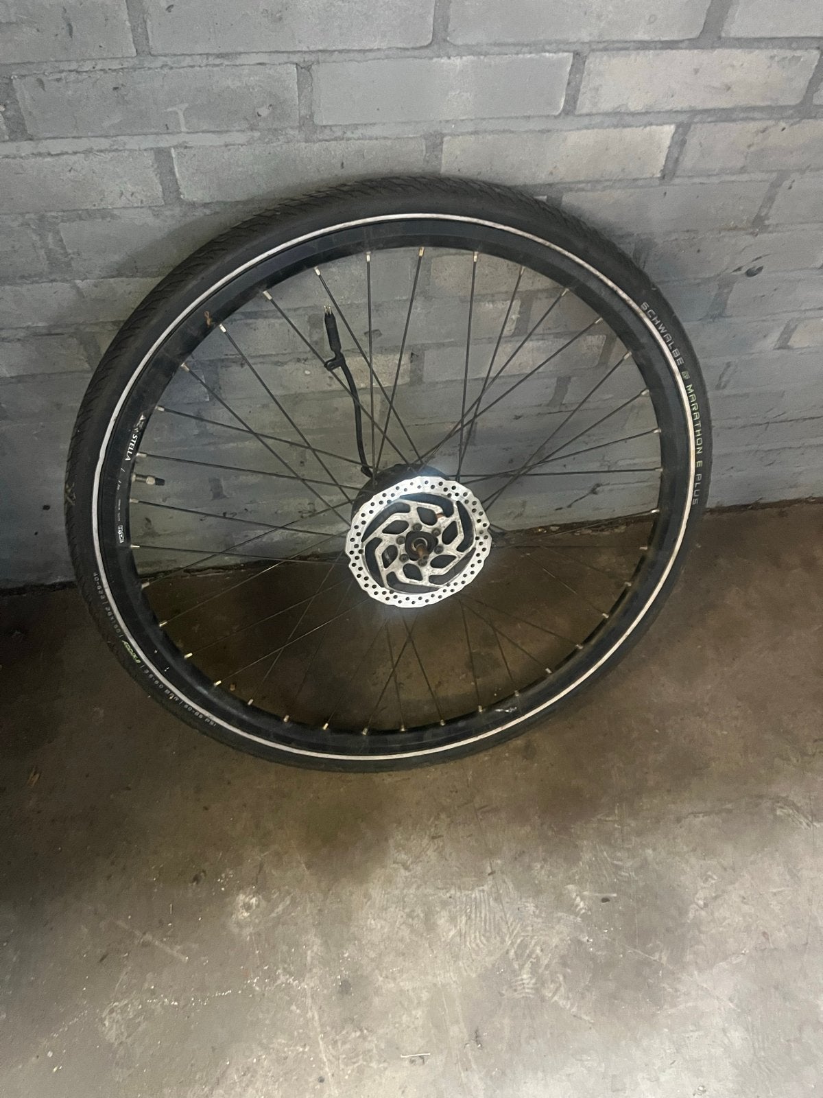 Stella elektrisch voorwiel pro40d 250w, Ophalen of Verzenden, Gebruikt, Elektrische fiets, Wiel