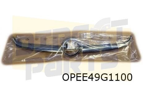 Opel Corsa grille embleem logo ''Opel'' voorzijde Origineel!, -, Verzenden, -, Opel