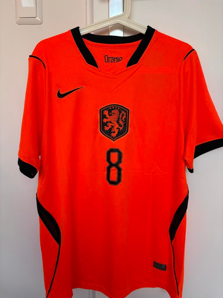 Nederland Gravenberch wk 2026 large nike oranje psv ajax, Sport en Fitness, Voetbal, Nieuw, Shirt, Maat L, Ophalen of Verzenden