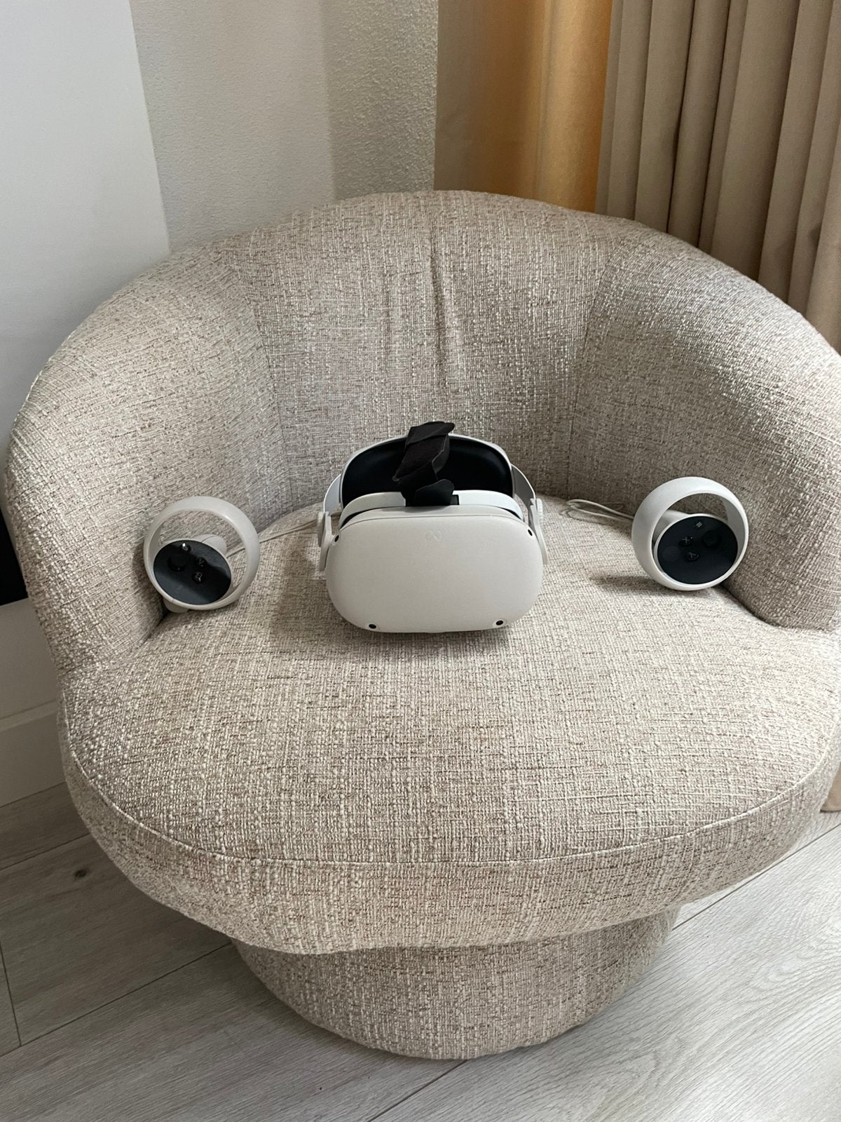 Vr headset oculus quest2, Spelcomputers en Games, Virtual Reality, Ophalen, Zo goed als nieuw, Overige platformen