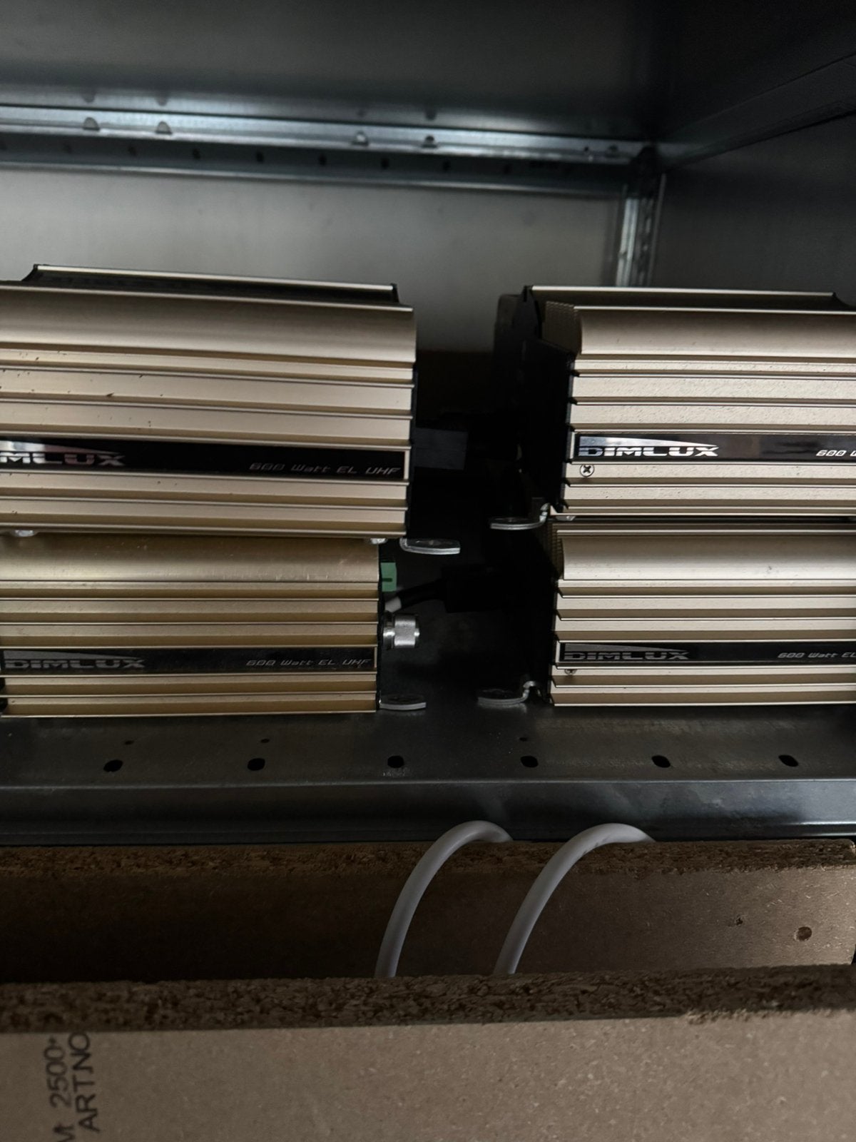 Dimlux 600watt adjust a wing kappen., Ophalen of Verzenden, Zo goed als nieuw, Kweeklamp
