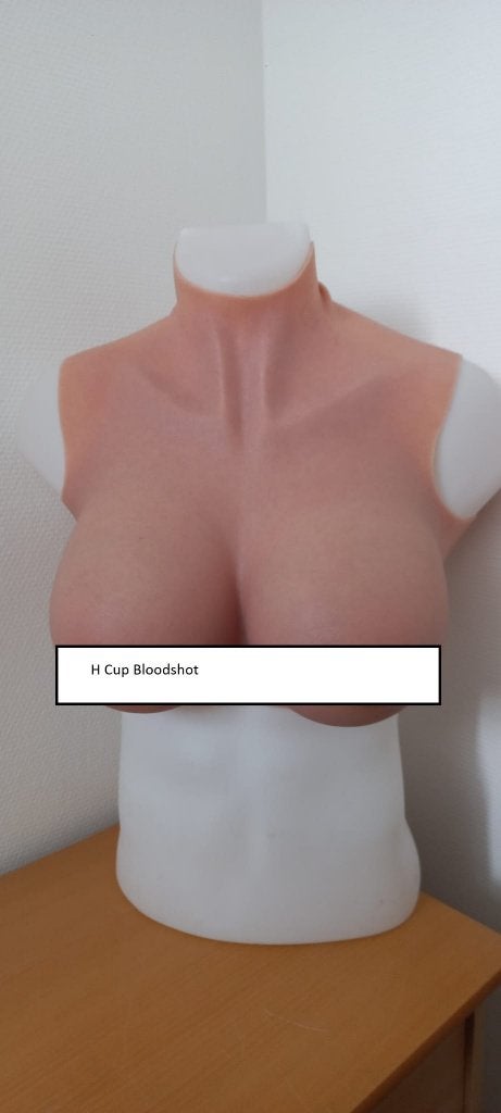 Silicone borsten - H Cup bloodshot, Hobby en Vrije tijd, Kostuums, Theaterbenodigdheden en LARP, Ophalen of Verzenden, Nieuw, Overige typen
