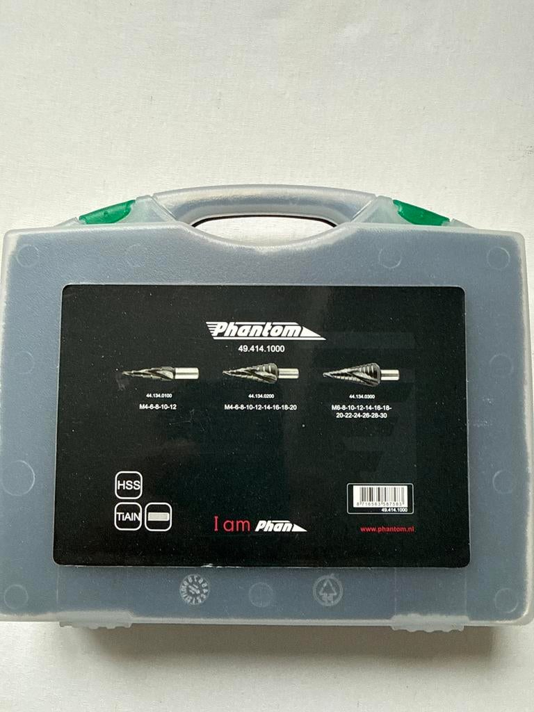 Phantom HSS Trappenboor Set - 3-delig, Ophalen of Verzenden, Nieuw, Overige typen