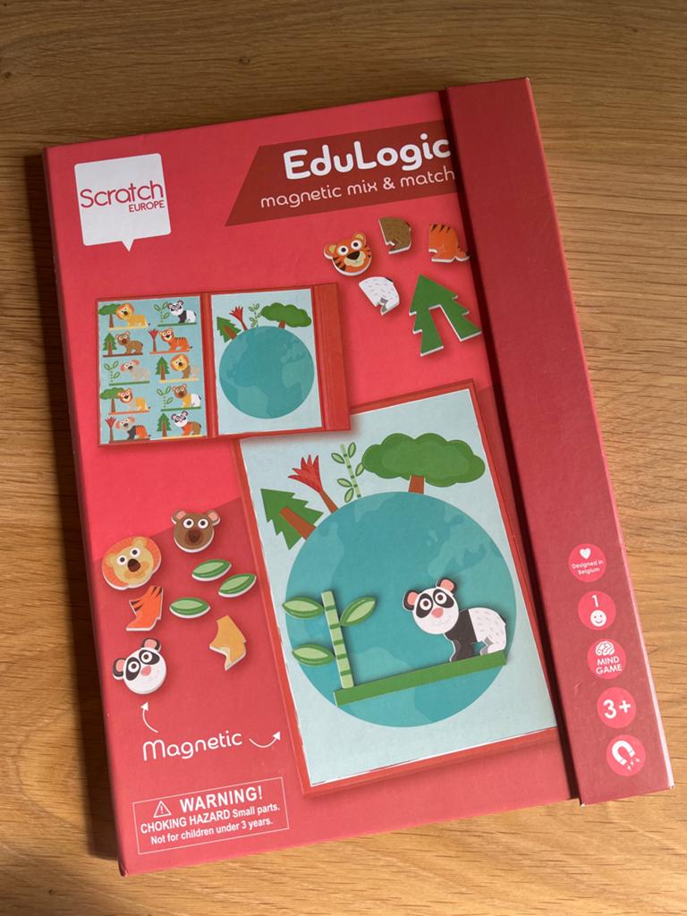 EduLogic magnetisch spel dieren, Ophalen of Verzenden, Zo goed als nieuw, Overige typen
