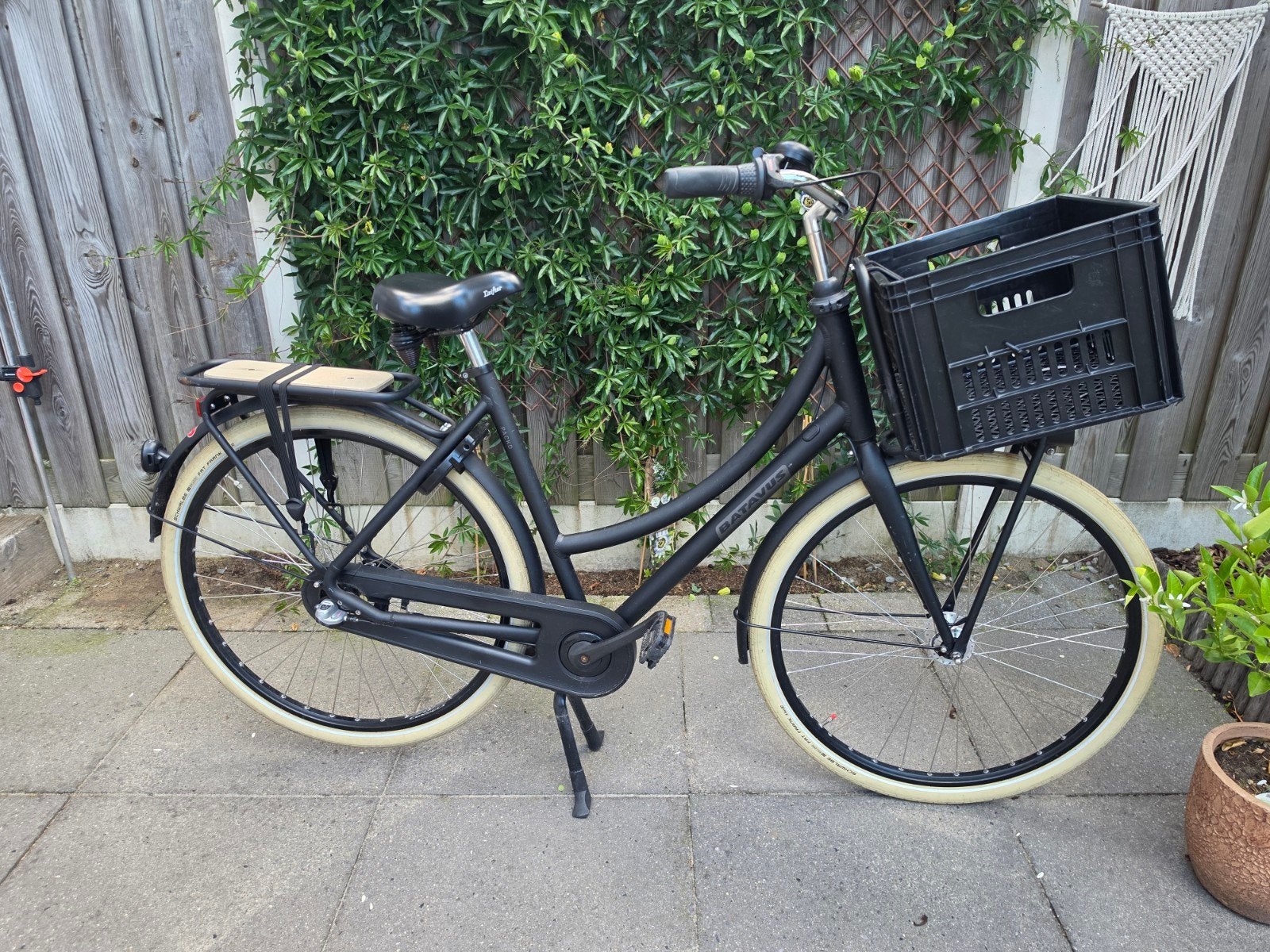 Batavus PackD Transportfiets - 55 cm, Fietsen en Brommers, Fietsen | Dames | Damesfietsen, Ophalen, Terugtraprem, Versnellingen