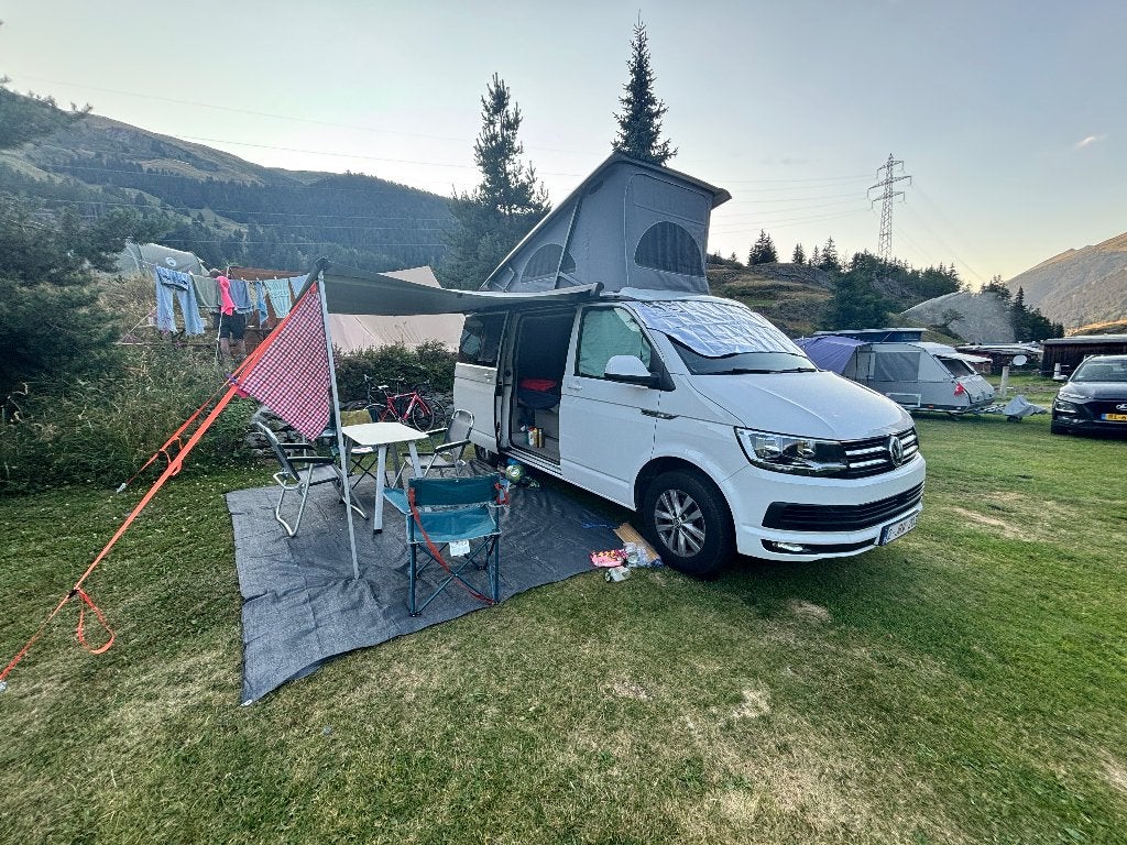 Volkswagen California T6 Ocean Bulli – 2020 – 150pk DSG, Auto's, Stof, Overige carrosserieën, 150 pk, Wit
