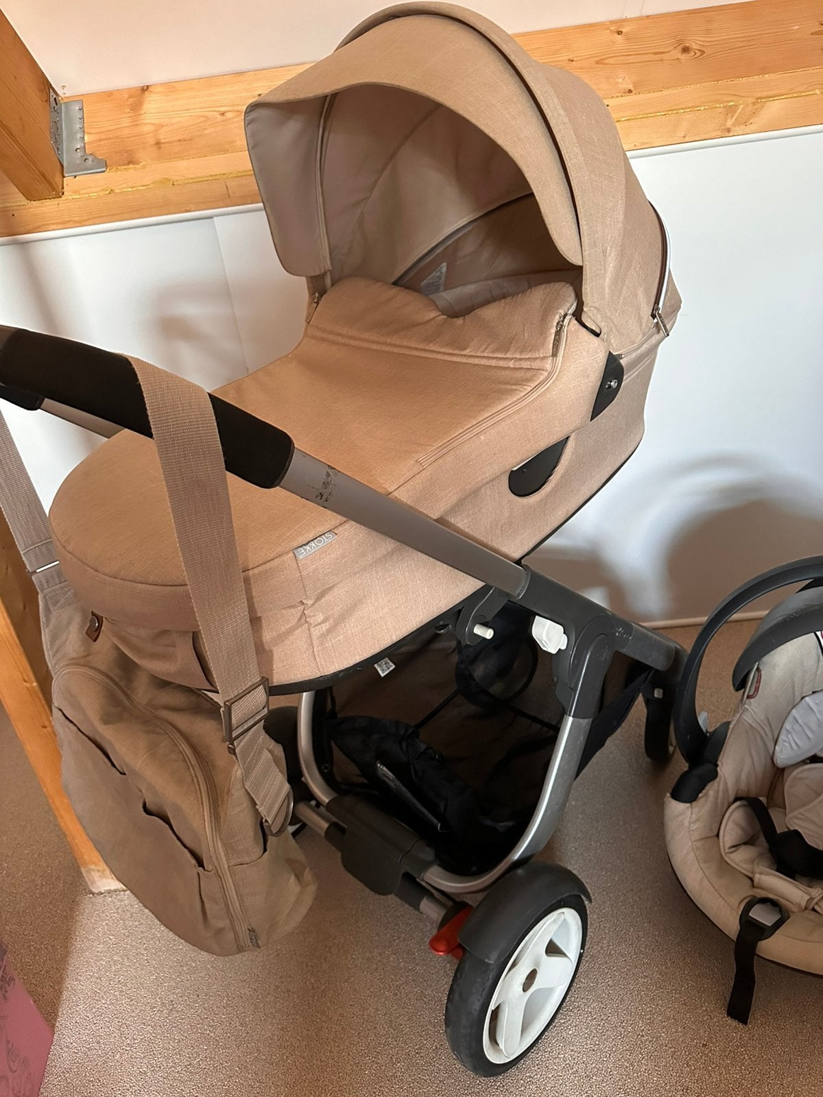 Stokke kinderwagen compleet, Ophalen, Zo goed als nieuw, Overige merken