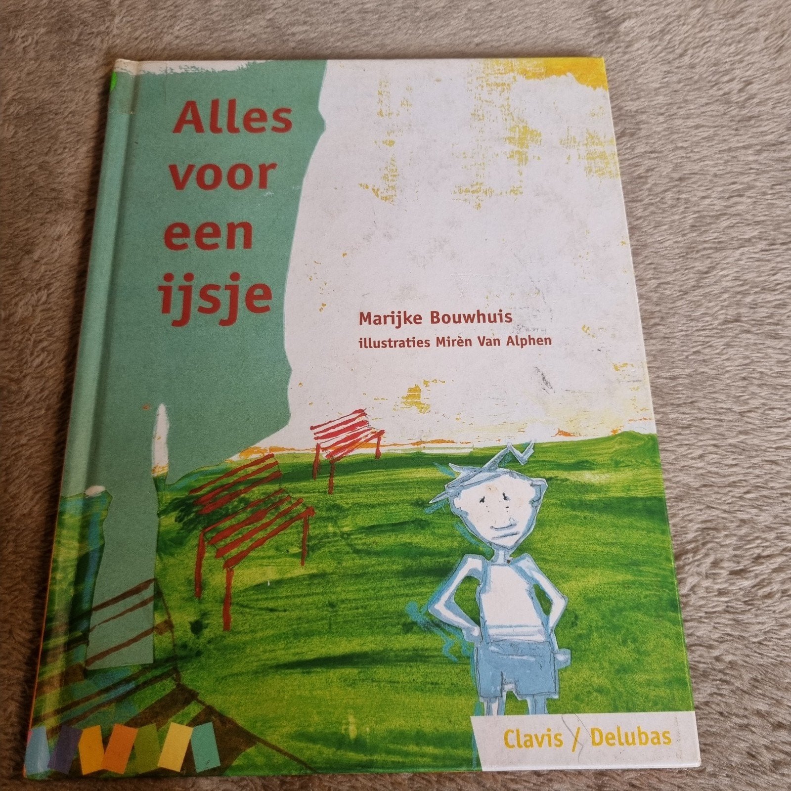 Alles voor een ijsje - Leesparade AVI 5, Ophalen of Verzenden, Gelezen, Marijke Bouwhuis, Fictie algemeen