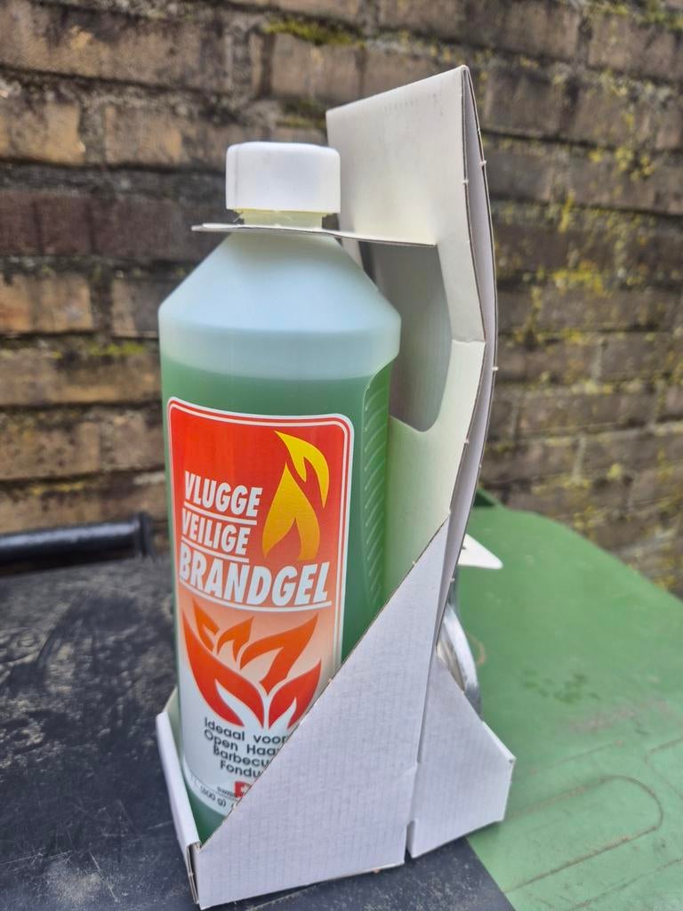 Vlugge veilige brandgel, Ophalen of Verzenden, Vrijstaande haard, Houthaard