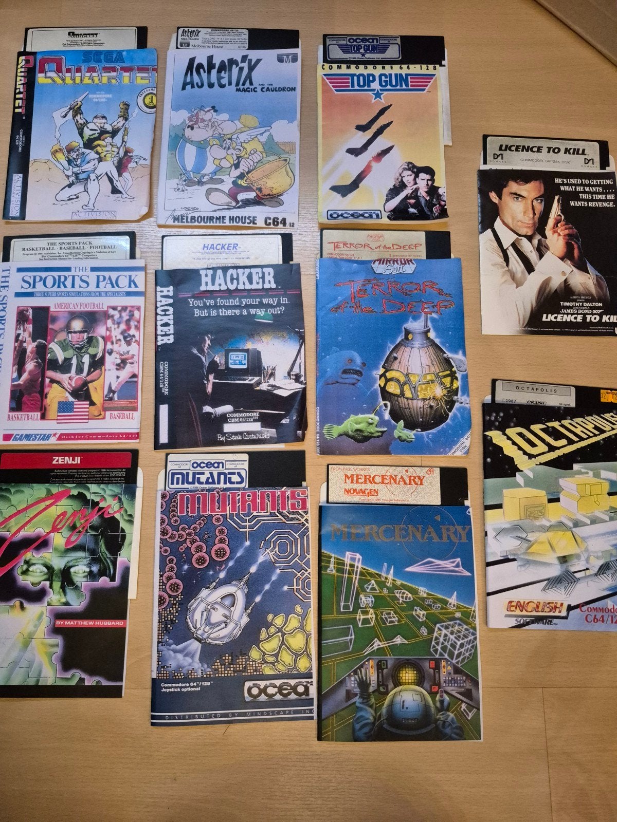 Vintage Commodore 64/128 Spellen Collectie - Floppy Disks, Gebruikt, Overige genres, 1 speler, Ophalen of Verzenden