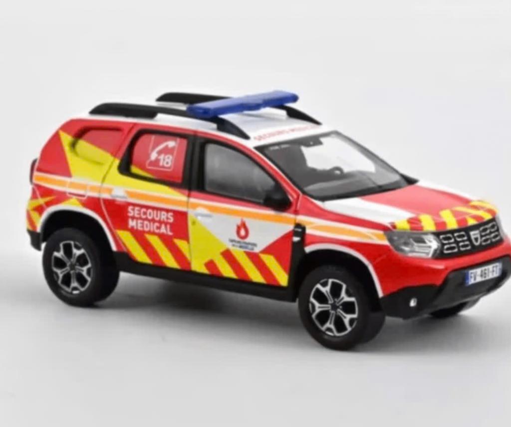 Dacia Duster 2020 Pompiers Medical 1:43 NOREV Ref. 509050