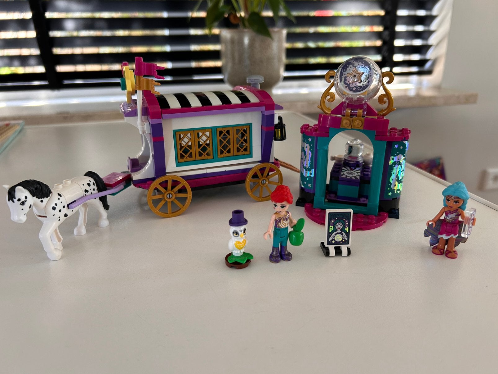 Lego friends magical caravan (41688), Ophalen, Zo goed als nieuw