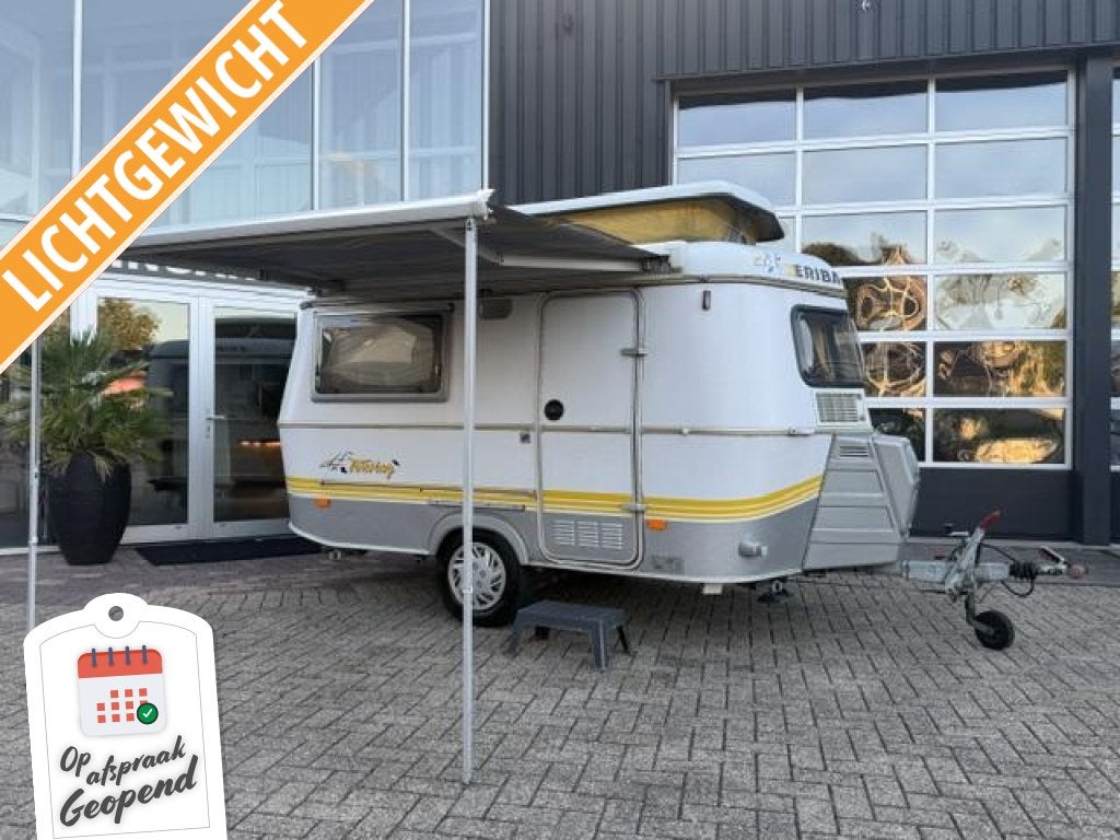 Lichtgewicht Eriba Touring Pan 680/850kg !, Overige typen, Koelkast, Tot en met 2, Bedrijf