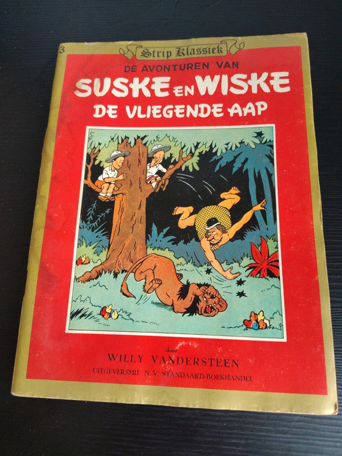 Suske en Wiske - De Vliegende Aap (Strip Klassiek), Boeken, Stripboeken, Eén stripboek, Ophalen of Verzenden, Gelezen, Willy Vandersteen