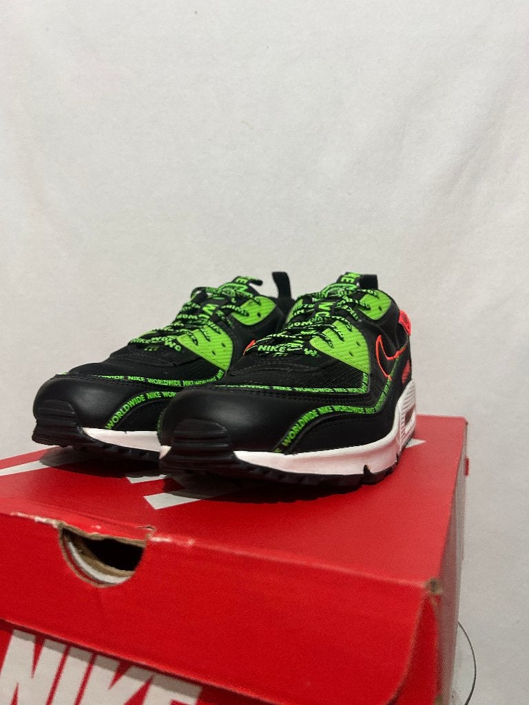 BIJNA NIEUW! Maat 43 - Nike Air Max 90 Worldwide Pack Black, Kleding | Heren, Schoenen, Verzenden, Zwart, Nike, Nike