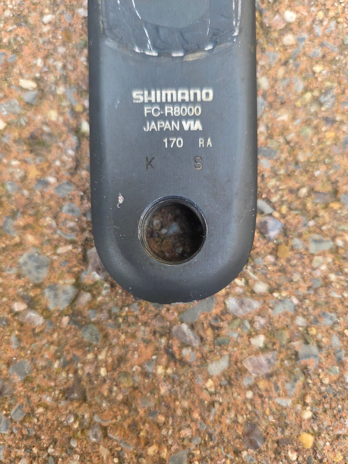 Shimano Ultegra FC-R8000 Crankstel 170mm 52-36T, Fietsen en Brommers, Crankstel of Pedalen, Gebruikt, Ophalen of Verzenden, Aluminium