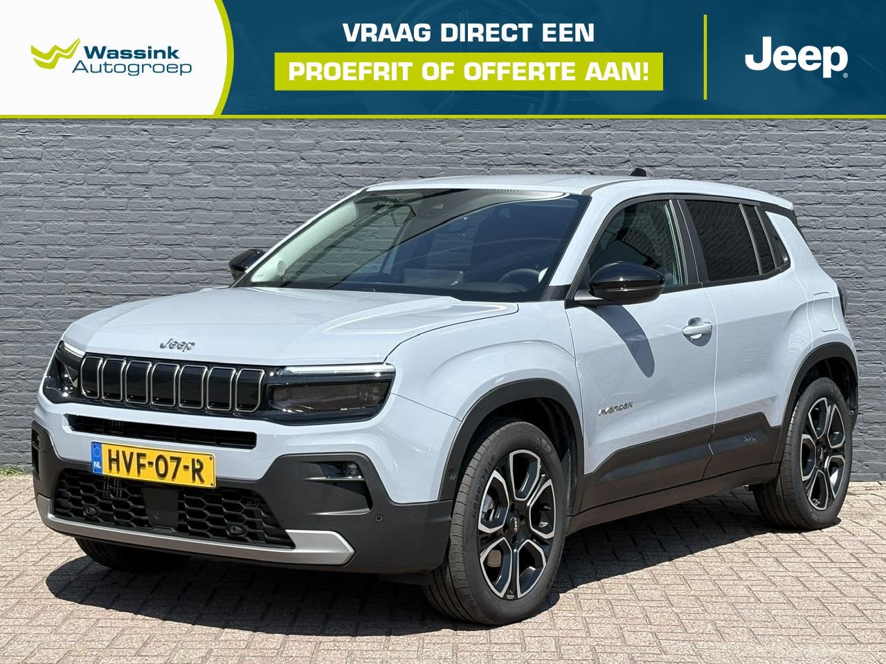 Jeep Avenger 1.2 e-Hybrid Altitude | Automaat | 1e Eigenaar, Auto's, Jeep, Stof, Gebruikt, 1199 cc, 620 kg