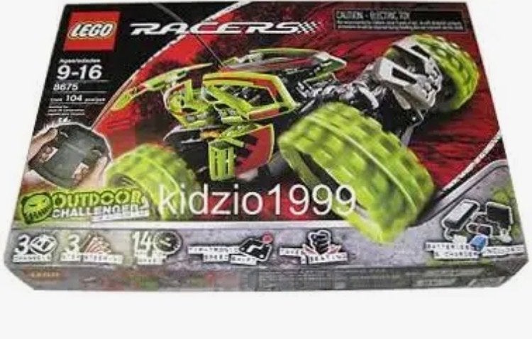 Lego Racers RC Outdoor Challenger 8675 - Compleet & Werkend, Elektro, Gebruikt, Auto offroad, Ophalen of Verzenden