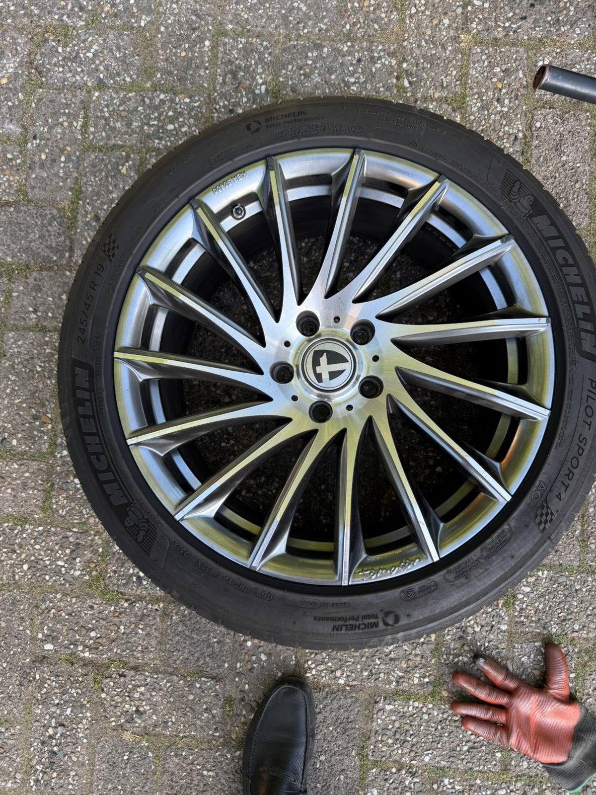 Tesla model S velgen set 19” ruilen voor 21 inch, Ophalen of Verzenden