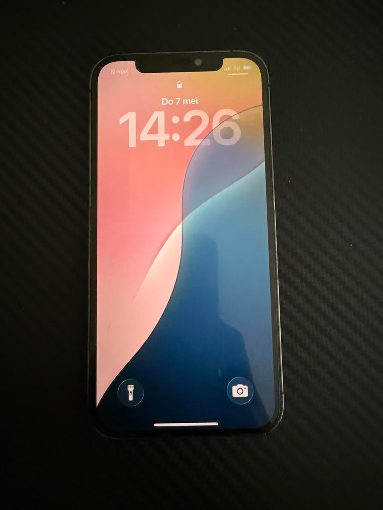 IPHONE 12 PRO 128GB *TOPSTAAT*, 128 GB, Zwart, Zo goed als nieuw, IPhone 12 Pro