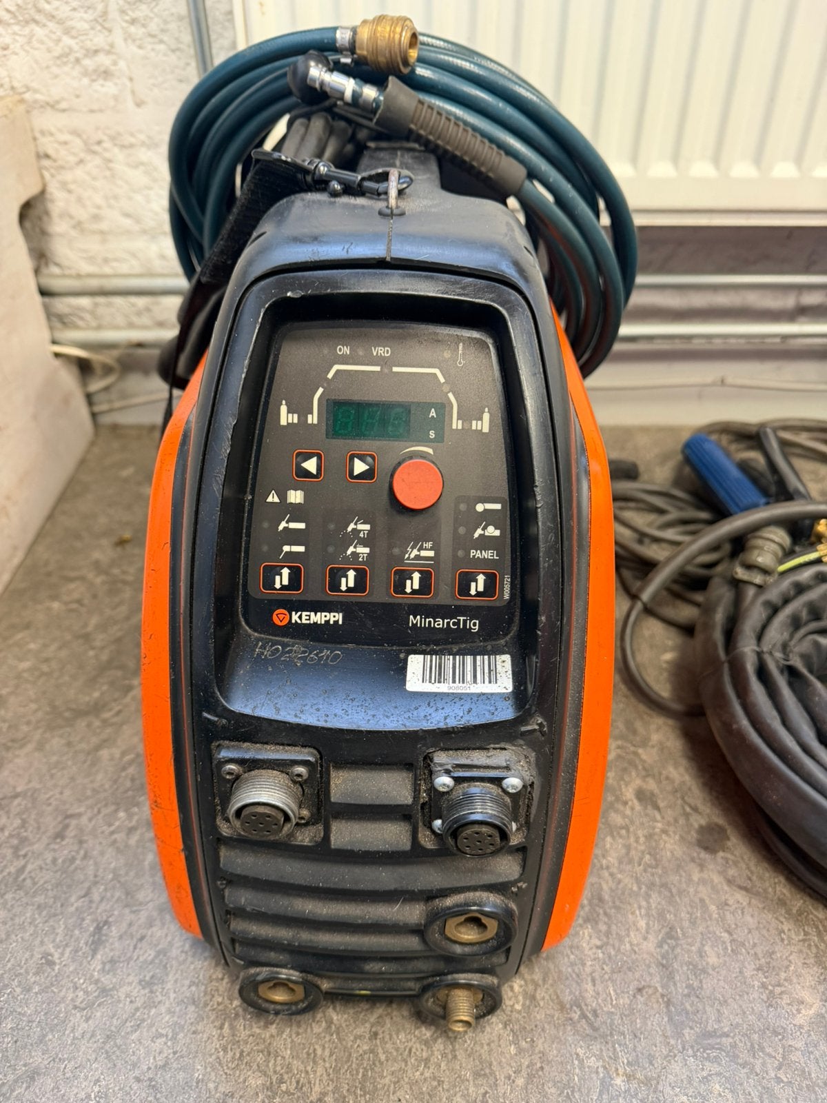Te koop kempi tig / electrode las wagen, Ophalen, Zo goed als nieuw, 150 tot 250 ampère, Tig