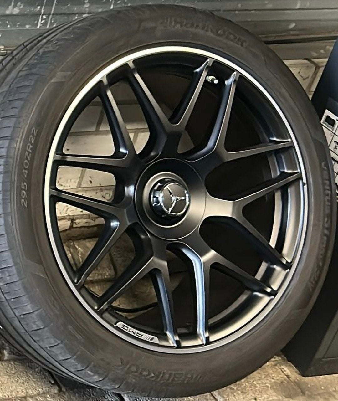 Mercedes G Klasse G63 AMG Set 22 Inch Gesmeden Honingraat, Ophalen of Verzenden, Gebruikt