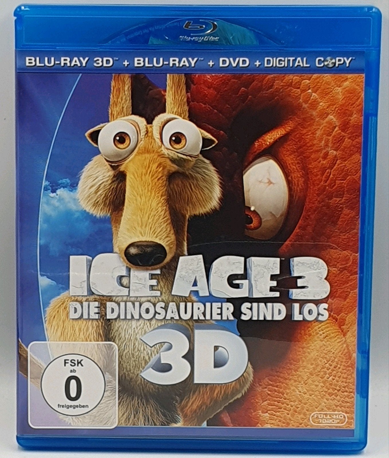 Te koop: Ice Age 3: (Blu-ray 3D + Blu-ray +, Alle leeftijden, Film, Ophalen of Verzenden, Inclusief digitale kopie