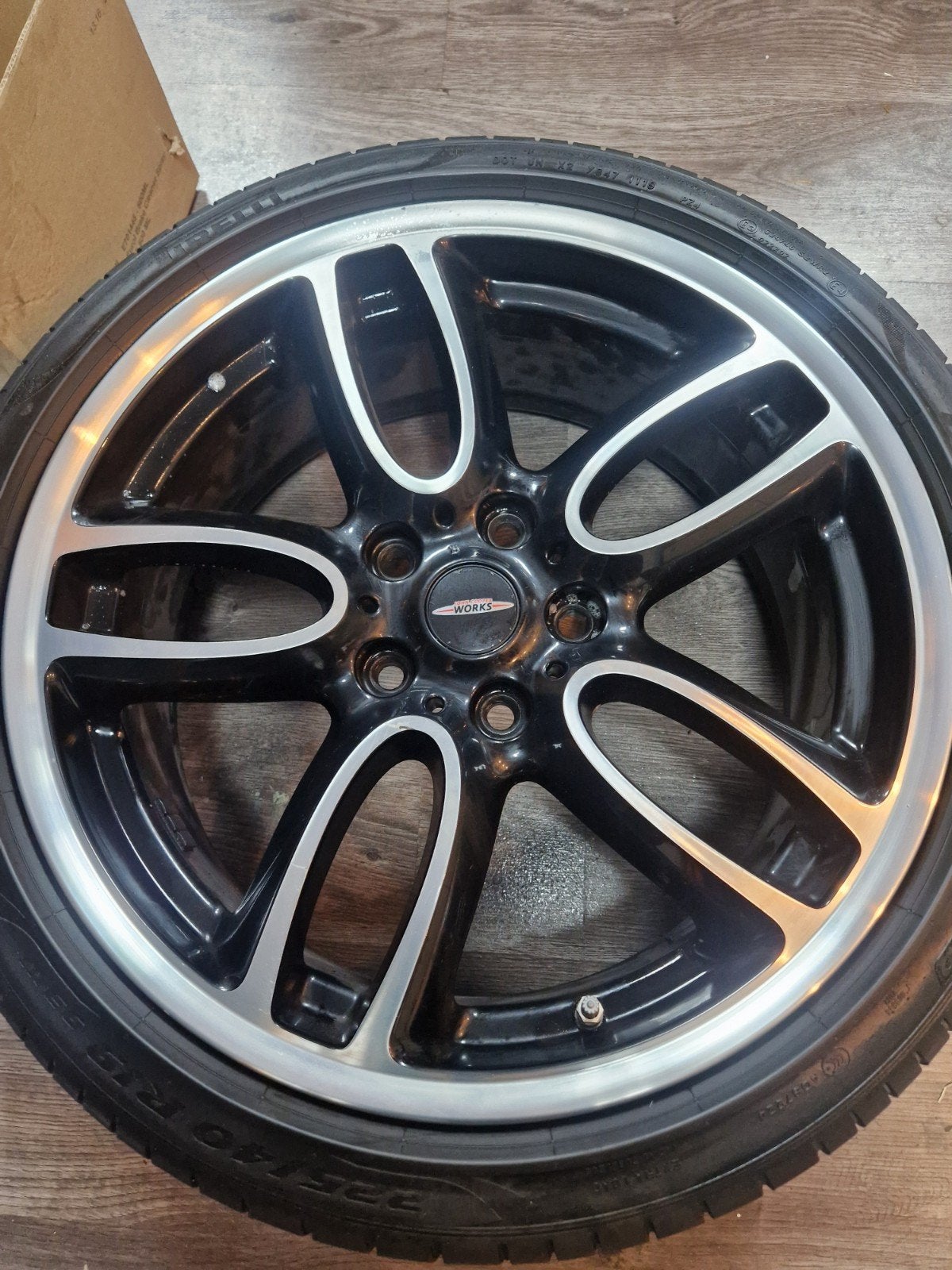 JCW 19 inch velgen 5x120 met 5x112 spacers, Ophalen, 18 inch, Gebruikt, Banden en Velgen