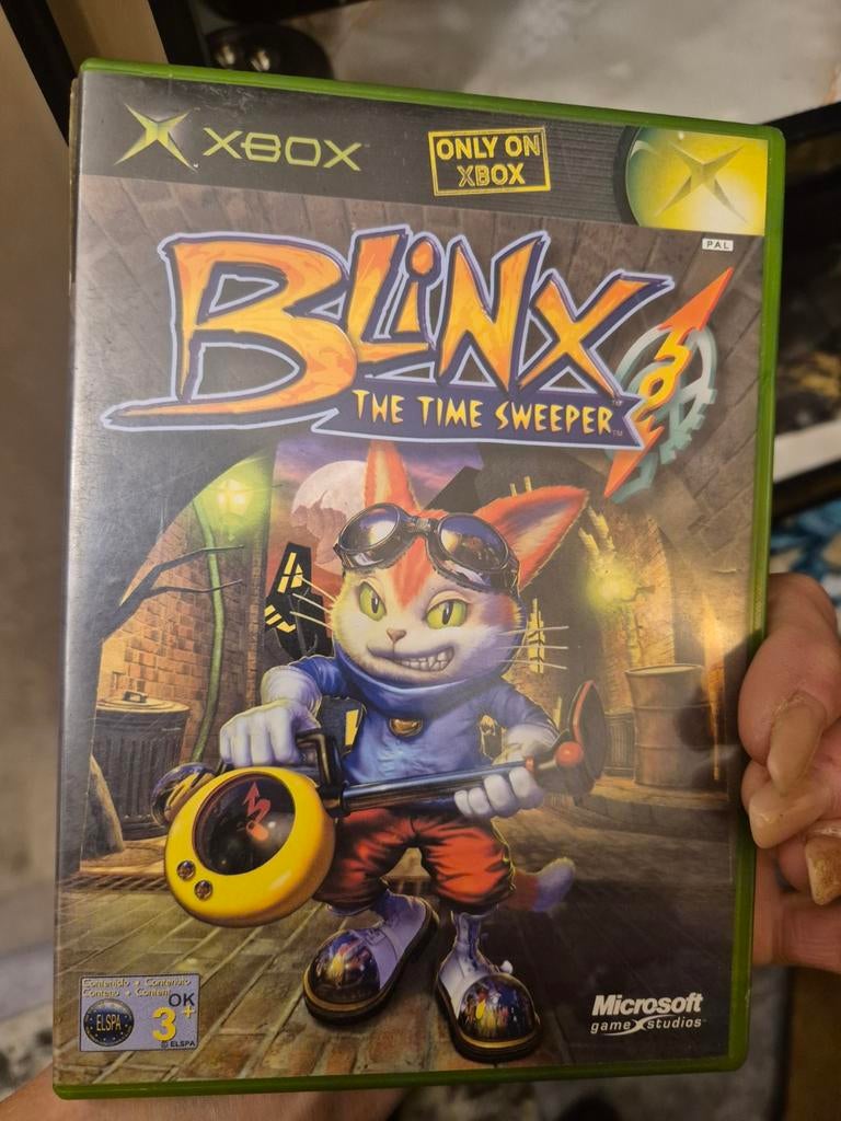 Blinx: The Time Sweeper - Originele Xbox Game, Spelcomputers en Games, Games | Xbox Original, Gebruikt, Platform, 1 speler, Vanaf 3 jaar
