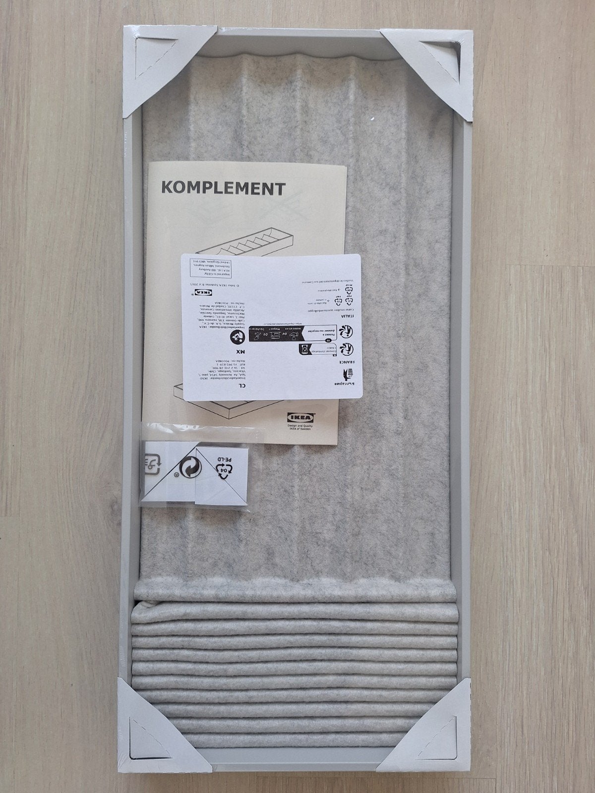 IKEA - Komplement - Inzet voor sieraden - Lichtgrijs, Ophalen, Nieuw