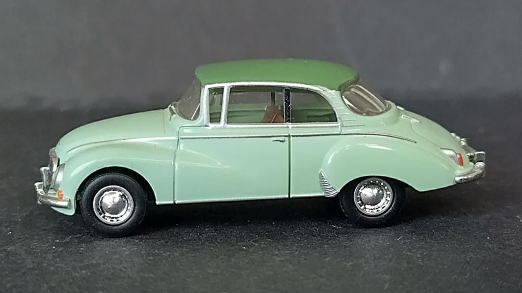 Dkw Auto Union 1000 S Mint groen 1:87 Brekina Pol, Brekina Gmbh, Auto, Verzenden, Nieuw