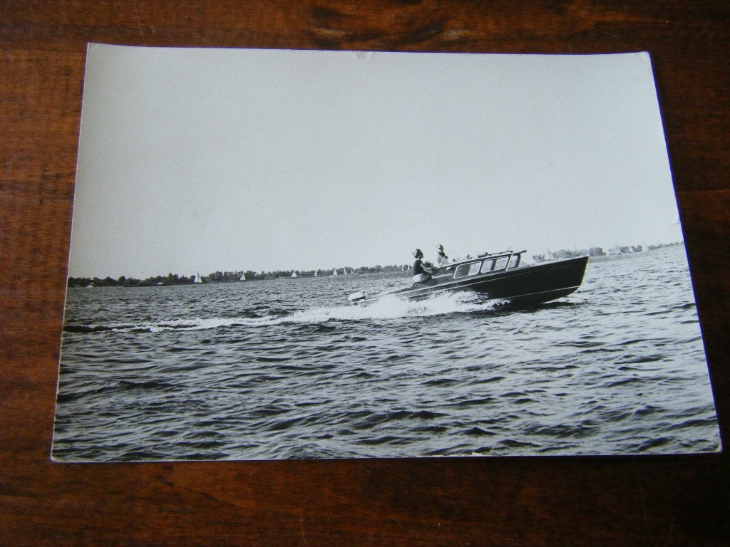 Y41 - Loosdrecht ? - Plezierboot / Schip - Mooi/Oud 5, Ophalen of Verzenden, 1960 tot 1980, Noord-Holland