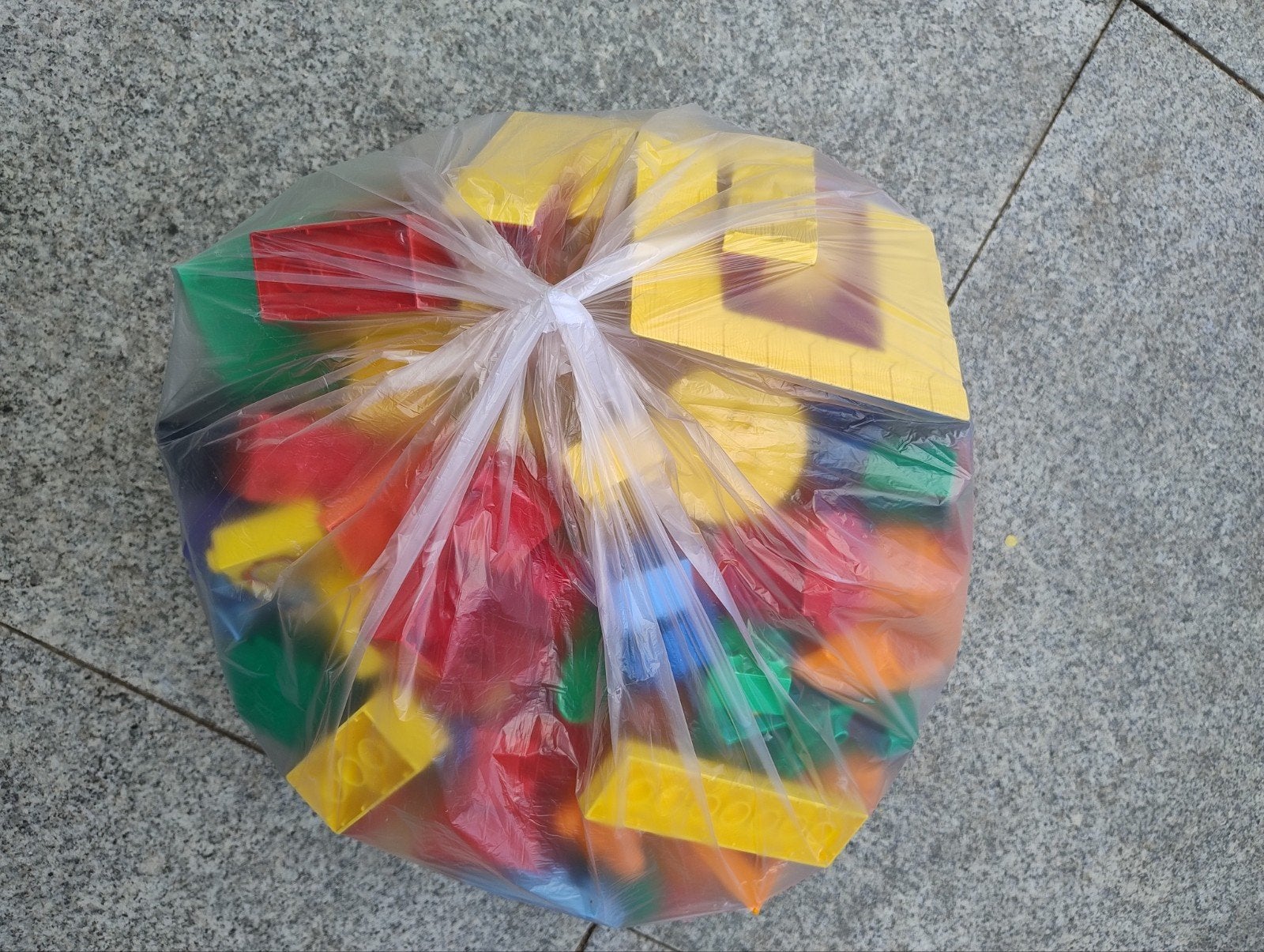 Grote zak LEGO Duplo - Diverse blokken en onderdelen, Gebruikt, Inclusief extra onderdelen, Ophalen of Verzenden, Duplo