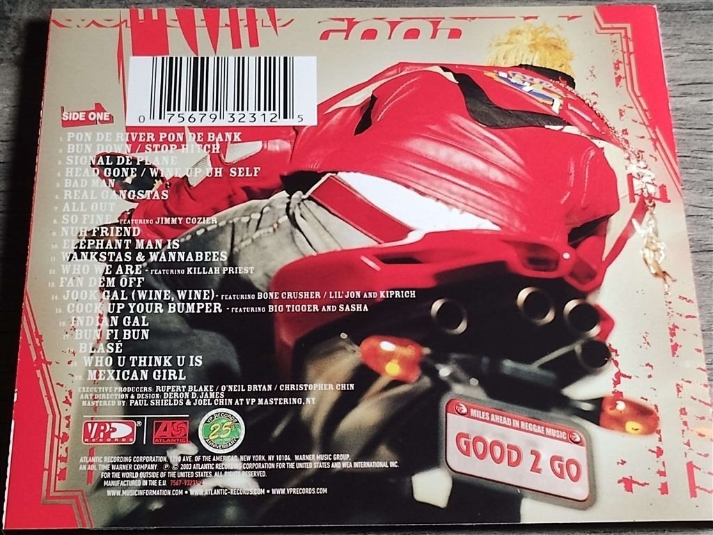 Elephant Man ‎– Good 2 Go, Ophalen of Verzenden, Zo goed als nieuw