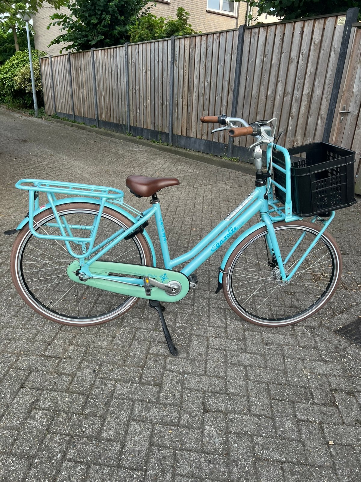 GAZELLE MISS GRACE TRANSPORTDAMESFIETS 3V, Fietsen en Brommers, Fietsen | Dames | Damesfietsen, Ophalen, Versnellingen, Zo goed als nieuw