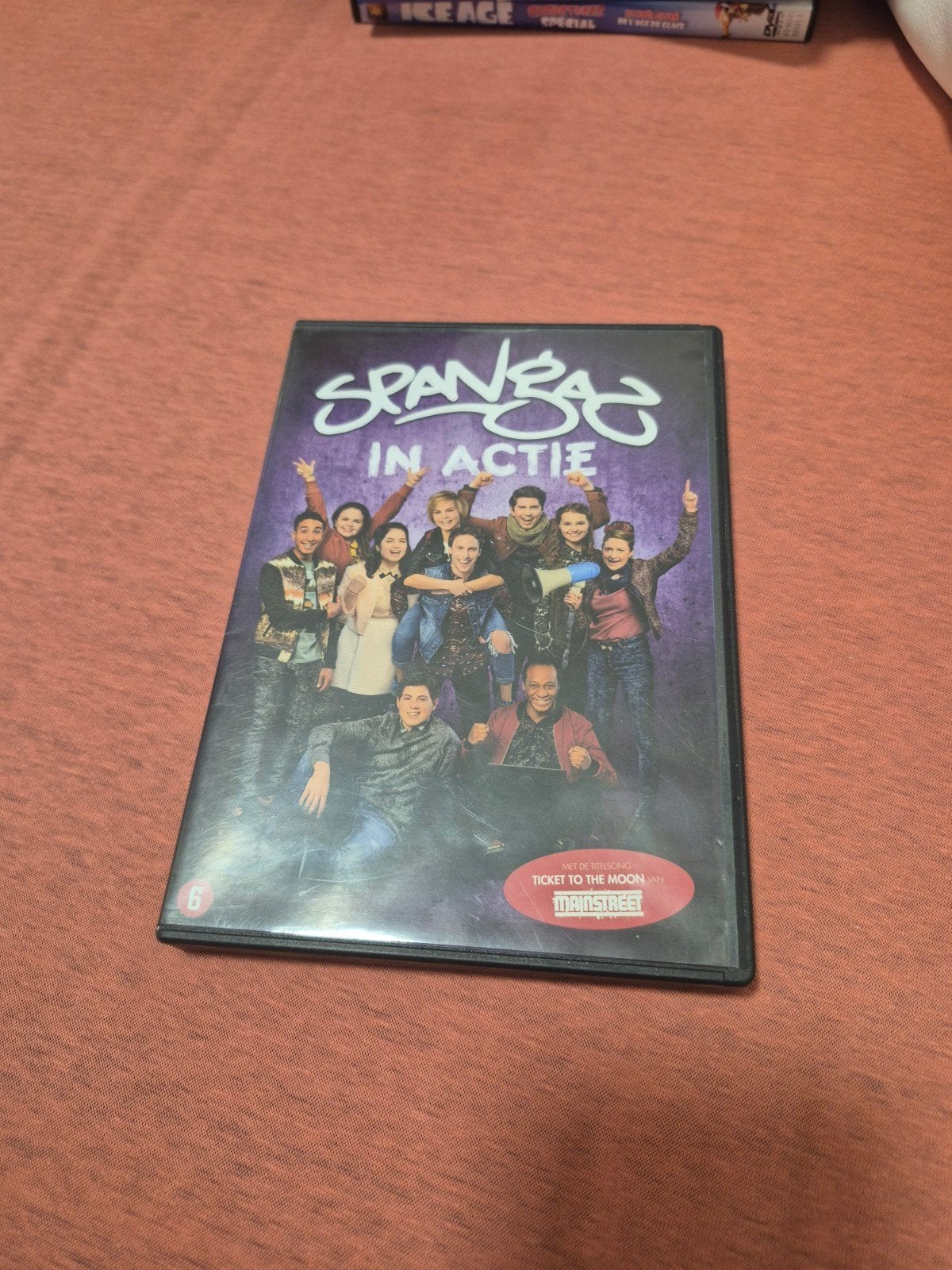 SpangaS In Actie DVD - Nederlandse jeugdserie, Vanaf 6 jaar, Ophalen of Verzenden, Gebruikt, Nederlands