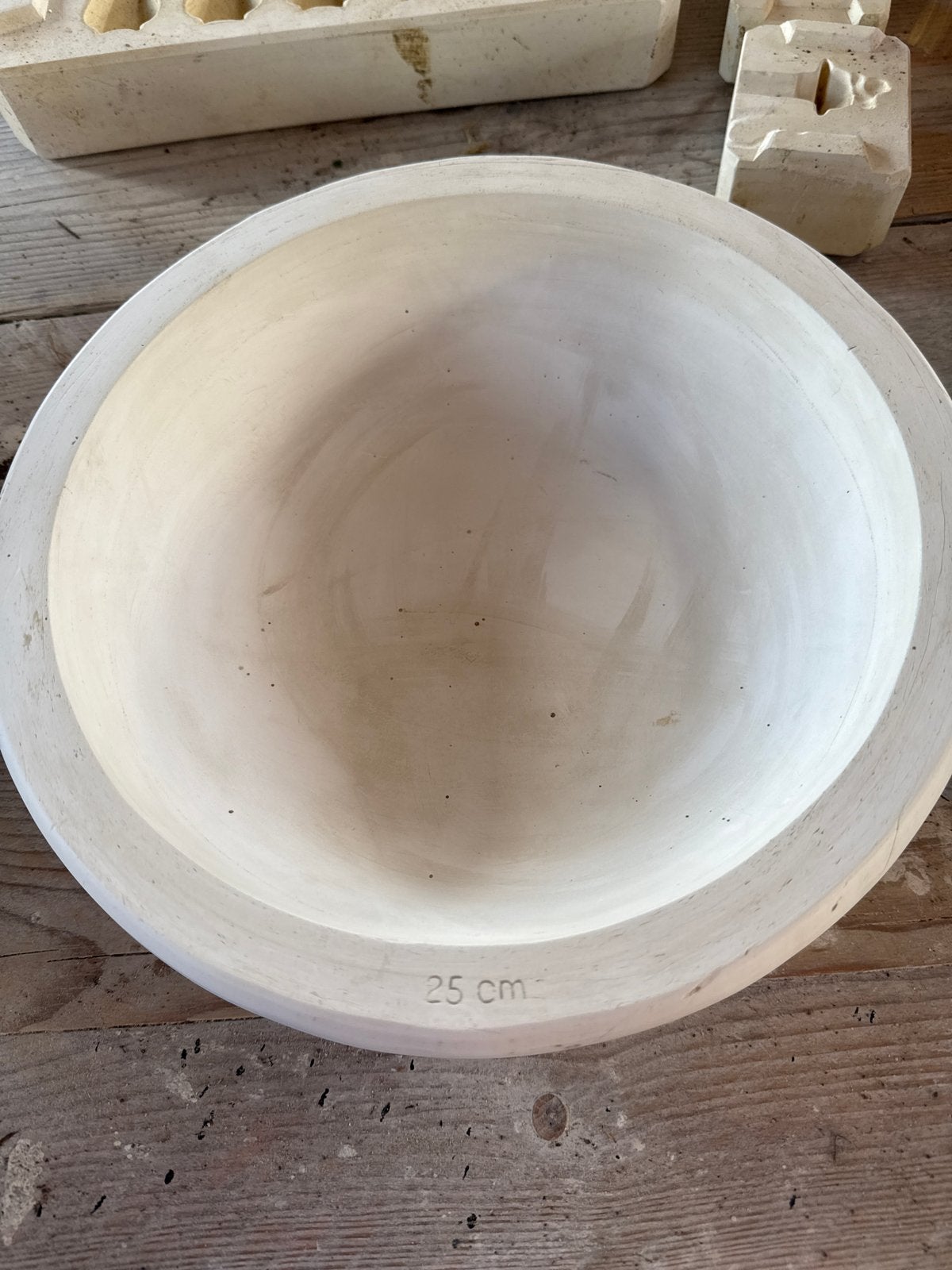 Gipsmal Dm 613 voor keramiek, 25 cm doorsnede, Ophalen, Gebruikt