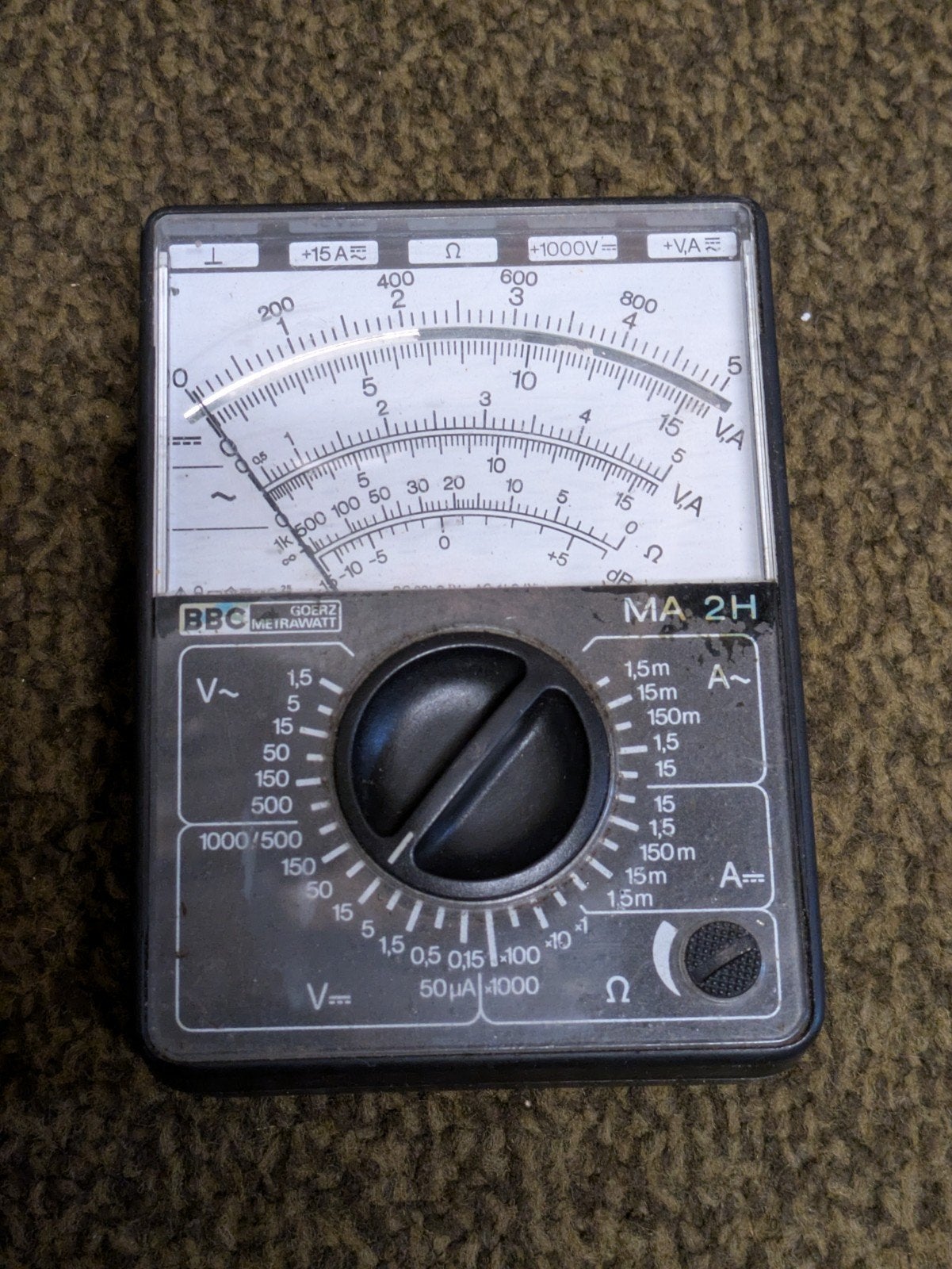 Multimeter Tester Metrawatt Meetapparatuur MA 2H Multimeter, Ophalen of Verzenden