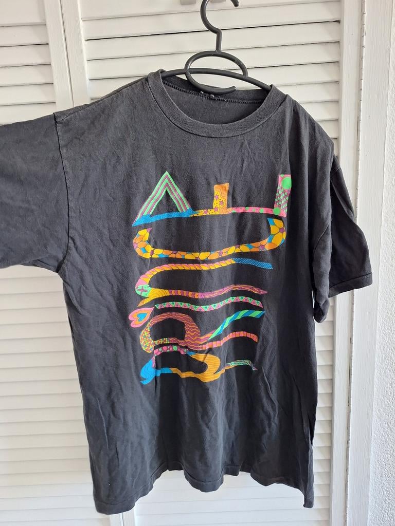 Vintage 1988 PRINCE Lovesexy Tour T-shirt, Zwart, PRINCE Tour Merch, Overige maten, Ophalen of Verzenden
