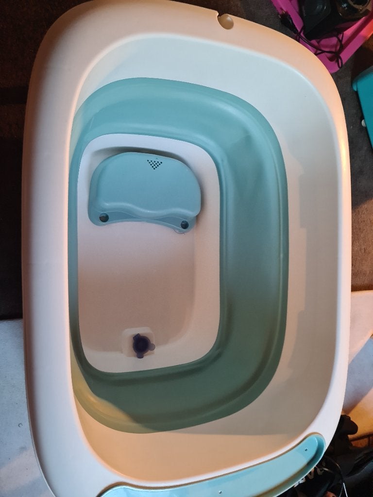 Baby-, peuter bad, Kinderen en Baby's, Badjes en Verzorging, Ophalen, Zo goed als nieuw, Badje, Overige merken