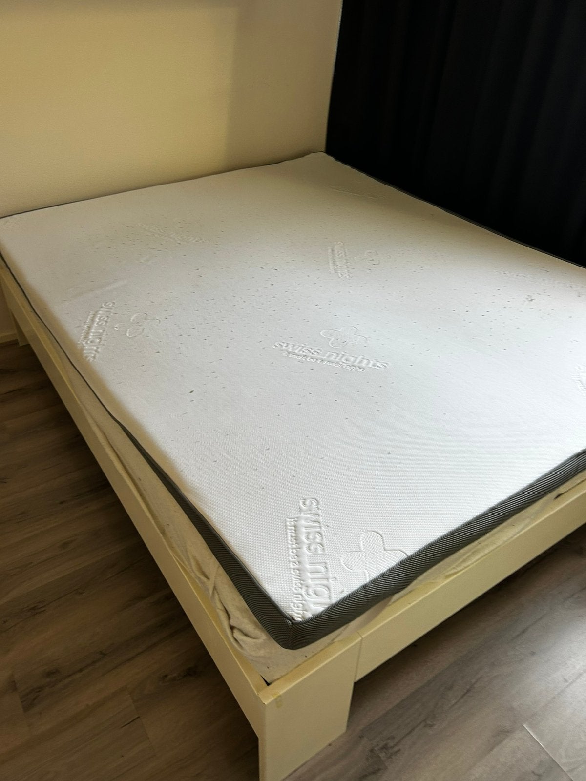 2 persoonsbed incl matras en topper, Huis en Inrichting, Ophalen, Gebruikt, Tweepersoons, 200 cm